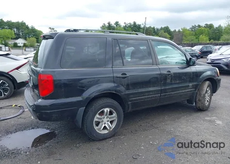 2004 Honda Pilot Ex-L from USA, damaged, VIN 5FNYF18514B000720